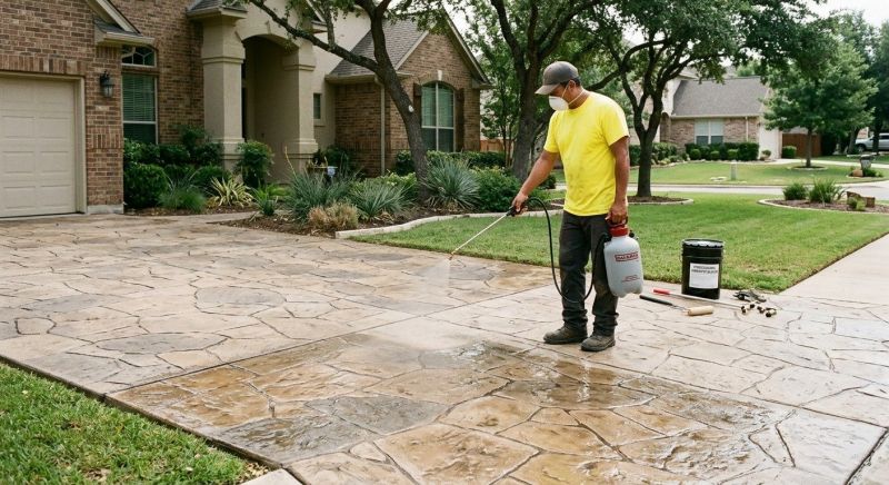 Sidewalk Concrete Sealing in Alpharetta, GA