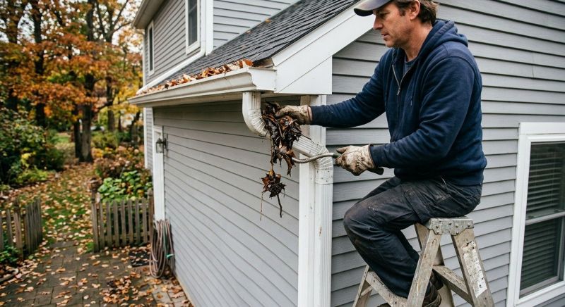 Downspout Blockage Removal in Pittsburgh, PA